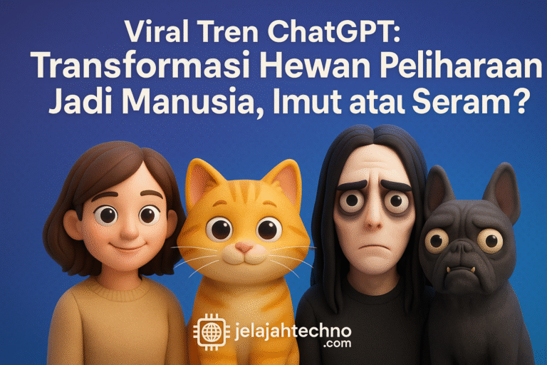 Viral Tren ChatGPT: Transformasi Hewan Peliharaan Jadi Manusia, Imut atau Seram?
