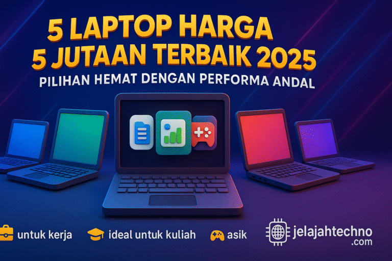 5 Laptop Harga 5 Jutaan Terbaik 2025
