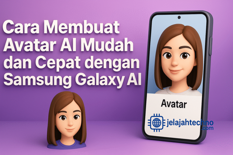 Cara Membuat Avatar AI Mudah dan Cepat dengan Samsung Galaxy AI