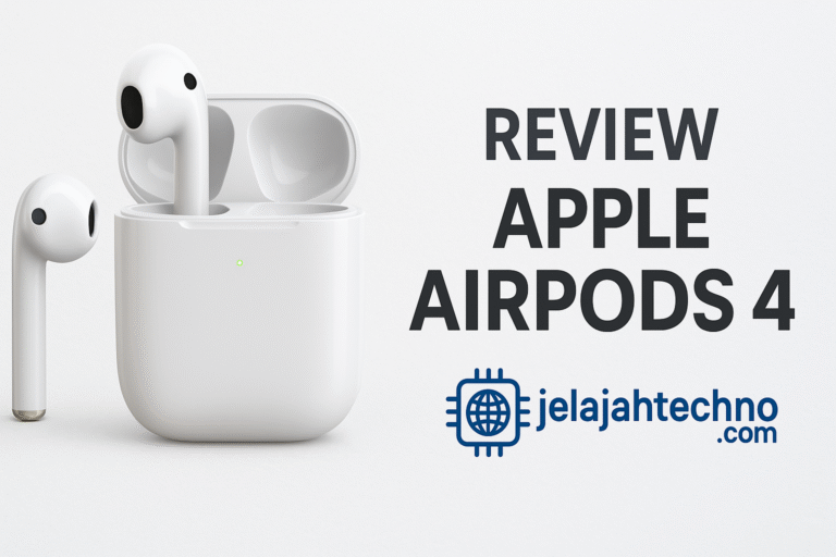 Review Apple AirPods 4: Noise Canceling Pertama untuk Earbuds Open-Design