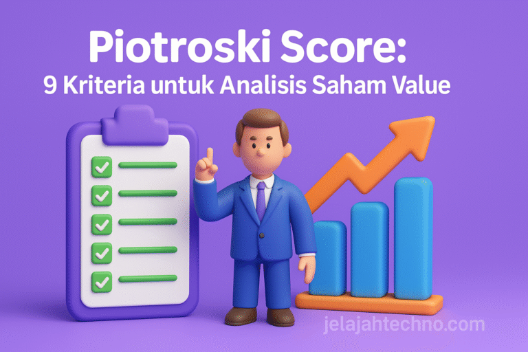 Piotroski Score: 9 Kriteria untuk Analisis Saham Value