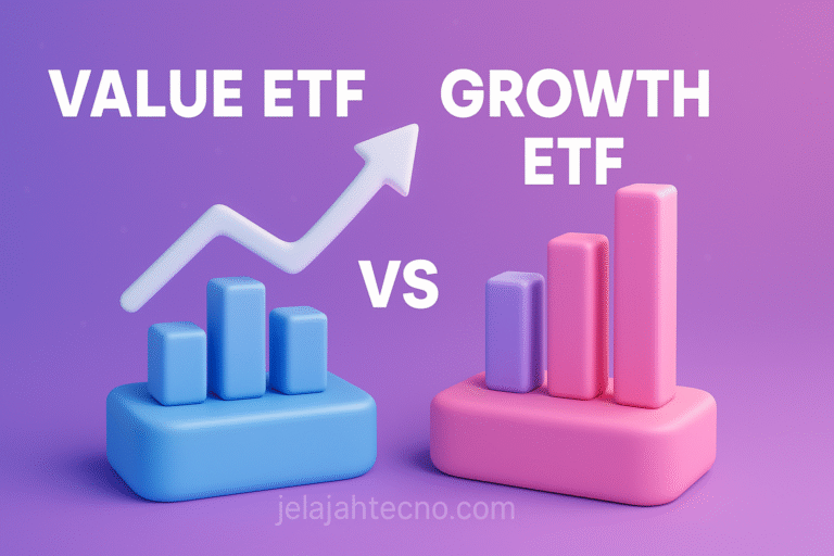 perbedaan Value ETF dan Growth ETF, pilihan investasi ETF, jenis ETF untuk investor)