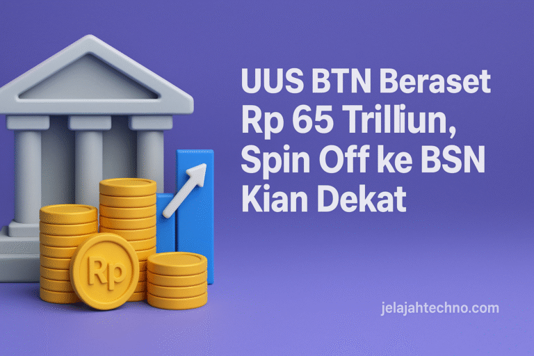 RUPSLB BTN siap digelar November 2025. Agenda utama spin off Unit Usaha Syariah ke Bank Syariah Nasional agar resmi beroperasi akhir tahun.