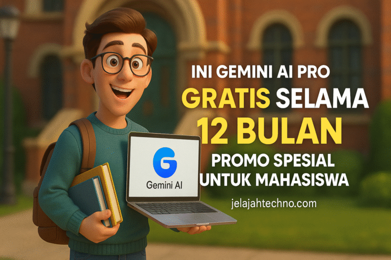 Gemini AI Pro Gratis untuk Mahasiswa