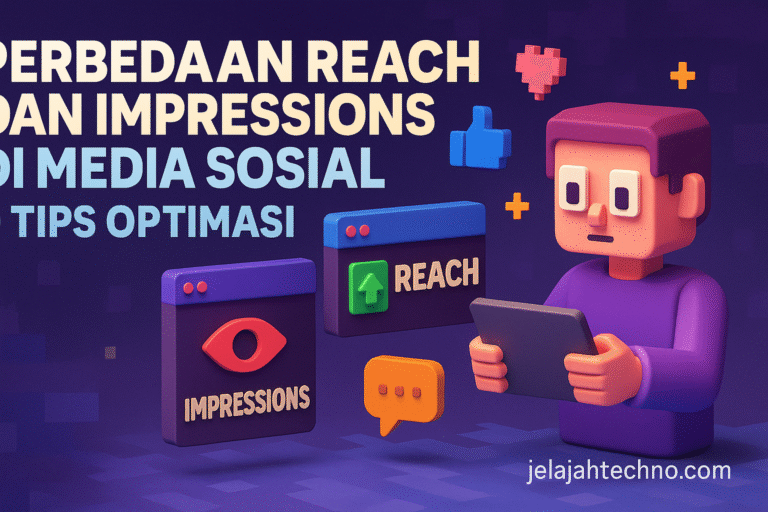 Pahami perbedaan reach dan impressions di media sosial seperti Facebook, Instagram, TikTok, hingga YouTube. Lengkap dengan tips optimasi.