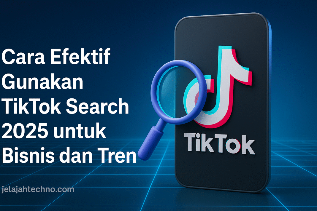 Optimalkan TikTok Search 2025. Panduan mencari tren, produk viral, hingga ide konten bisnis untuk audiens Indonesia.