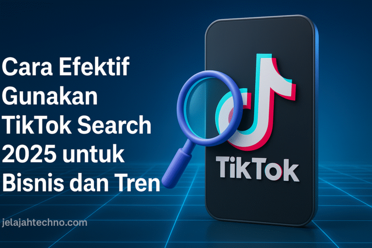 Optimalkan TikTok Search 2025. Panduan mencari tren, produk viral, hingga ide konten bisnis untuk audiens Indonesia.