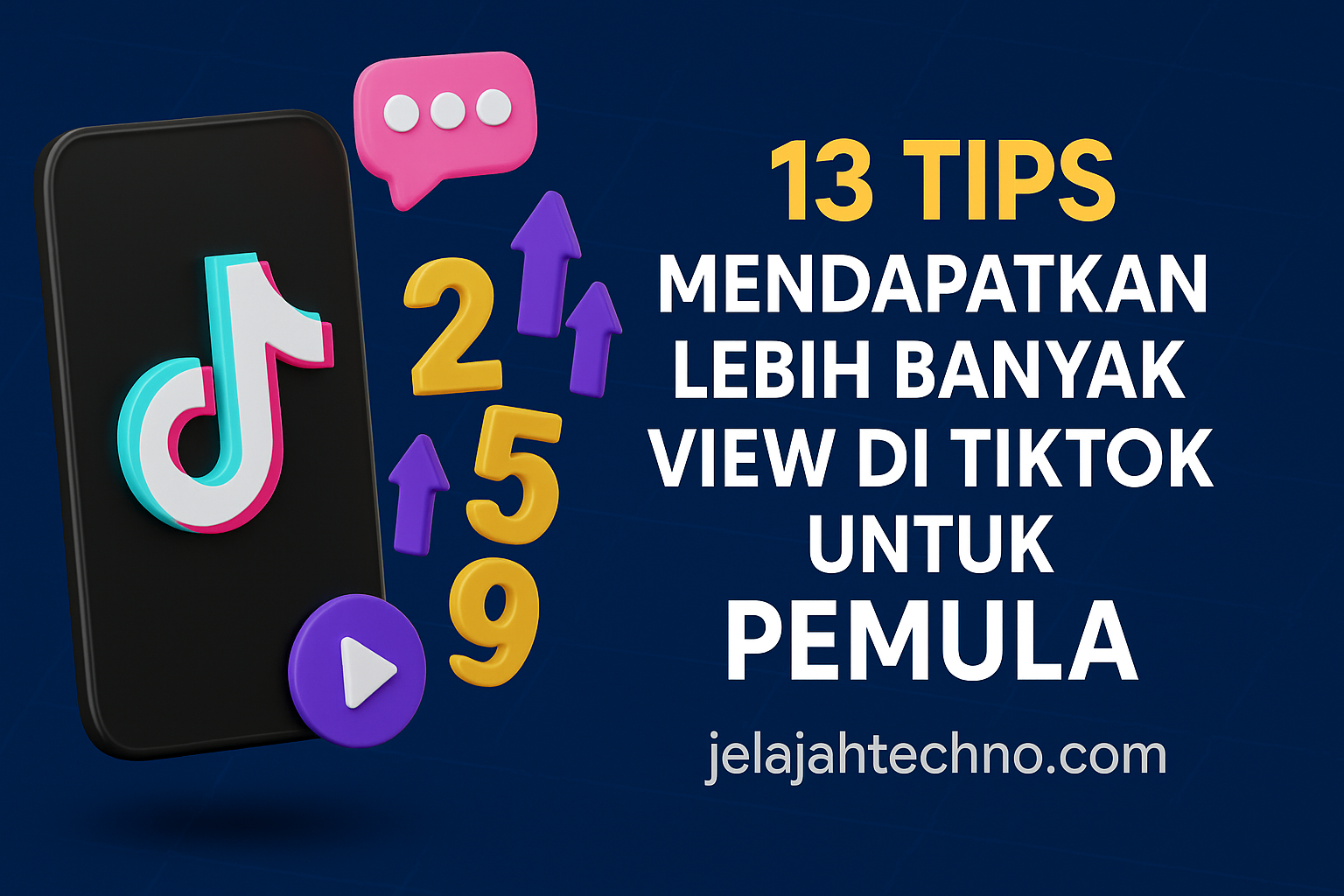Bingung views TikTok sepi? Pelajari 13 tips praktis agar video Anda cepat viral, masuk FYP, dan disukai banyak pengguna di 2025.