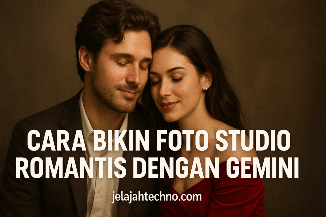Ingin foto couple ala studio profesional? Coba 10 prompt Gemini AI ini. Hasil foto romantis, estetik, dan siap dipajang di media sosial.