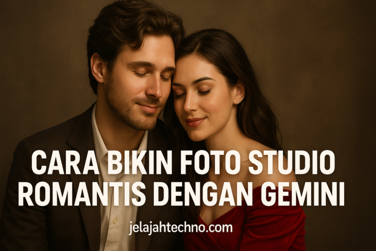 Ingin foto couple ala studio profesional? Coba 10 prompt Gemini AI ini. Hasil foto romantis, estetik, dan siap dipajang di media sosial.