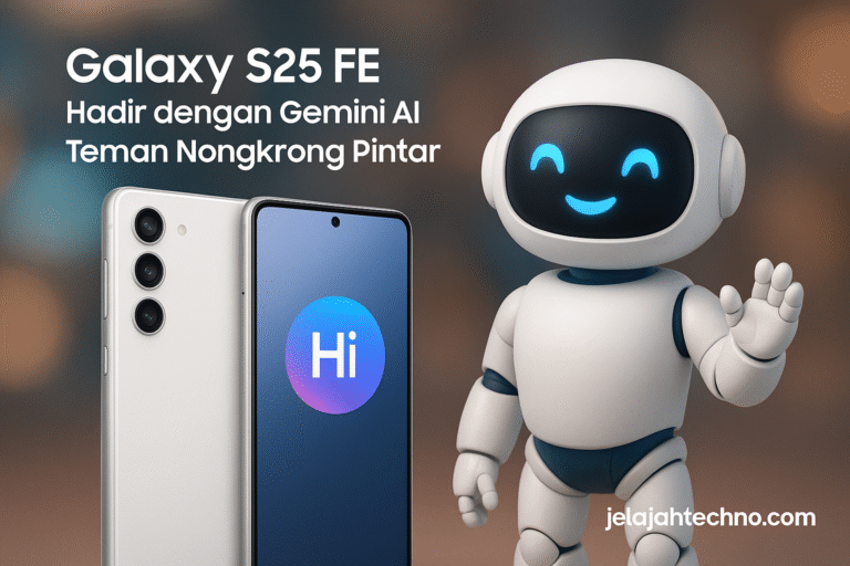 Samsung Galaxy S25 FE dibekali Gemini AI yang bisa jadi teman nongkrong. Dari hitung kalori hingga split bill, semua lebih mudah dan seru.