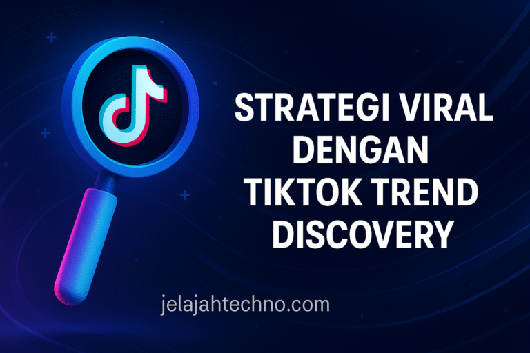 Maksimalkan jangkauan konten dengan strategi viral dari TikTok Trend Discovery. Cocok untuk kreator, UMKM, dan brand lokal.