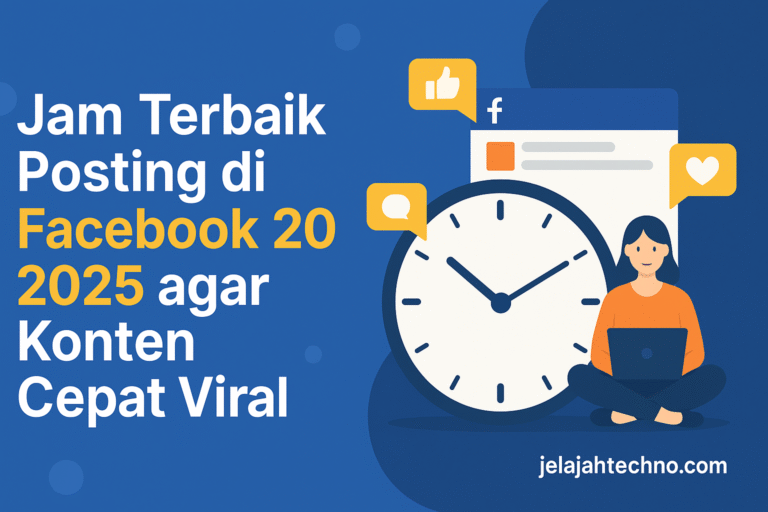 Cari tahu jam terbaik untuk posting di Facebook tahun 2025 agar konten Anda mendapat like, komentar, dan share lebih banyak.
