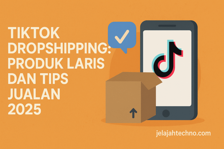 TikTok Dropshipping 2025: temukan produk laris dan tips jualan agar toko online makin sukses.