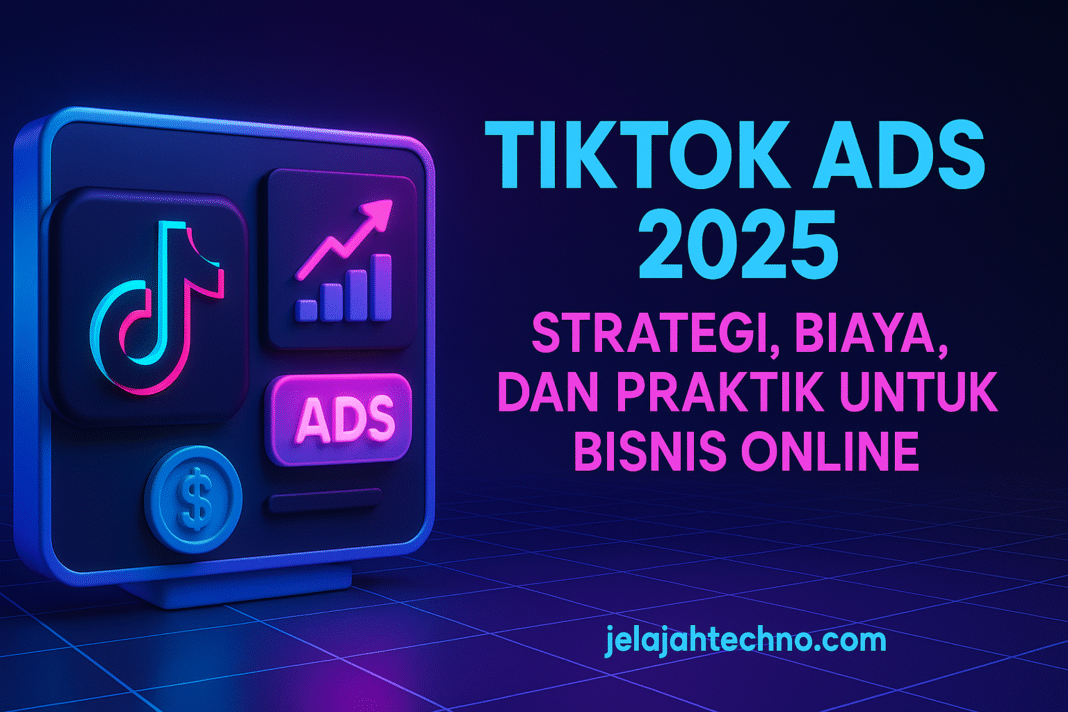 Pelajari strategi TikTok Ads 2025 untuk bisnis online. Dapatkan panduan biaya, jenis iklan, dan praktik terbaik agar penjualan meningkat.