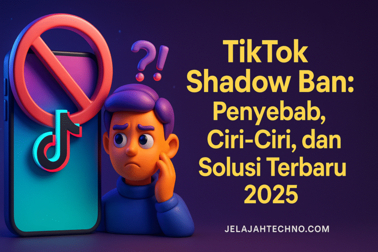 Akun TikTok Anda sepi views? Bisa jadi terkena shadow ban. Simak 5 cara ampuh memulihkan akun dan meningkatkan jangkauan di TikTok 2025.