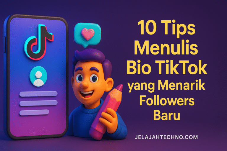 Bio TikTok bisa jadi pintu masuk followers baru. Ikuti 10 tips menulis bio singkat, kuat, dan SEO-friendly untuk membangun brand Anda.