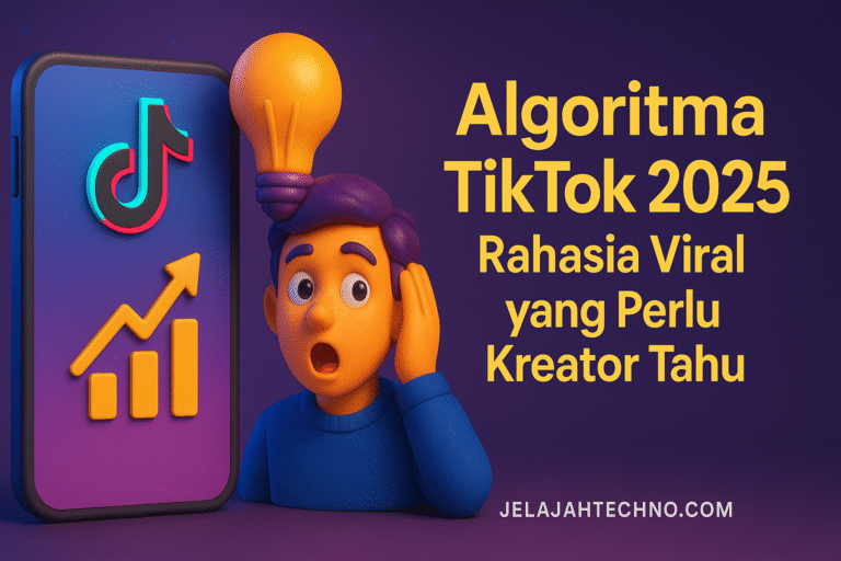 Bongkar cara kerja algoritma TikTok 2025. Ketahui faktor engagement, watch time, dan tren yang bisa bikin video Anda viral.