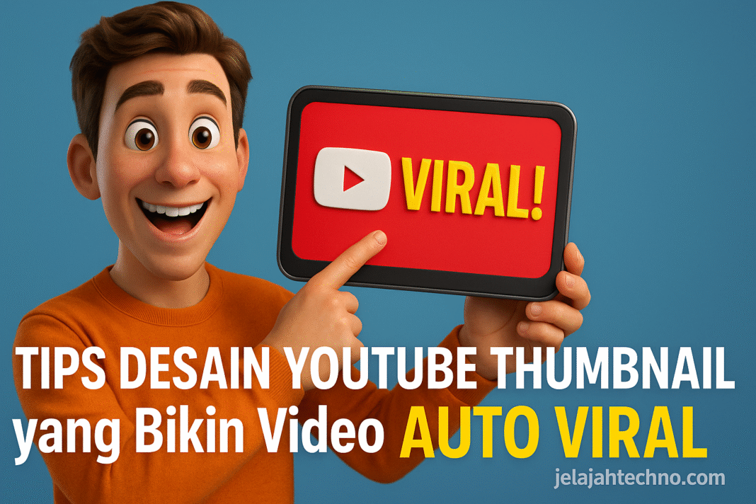 Tips Desain YouTube Thumbnail yang Bikin Video Auto Viral