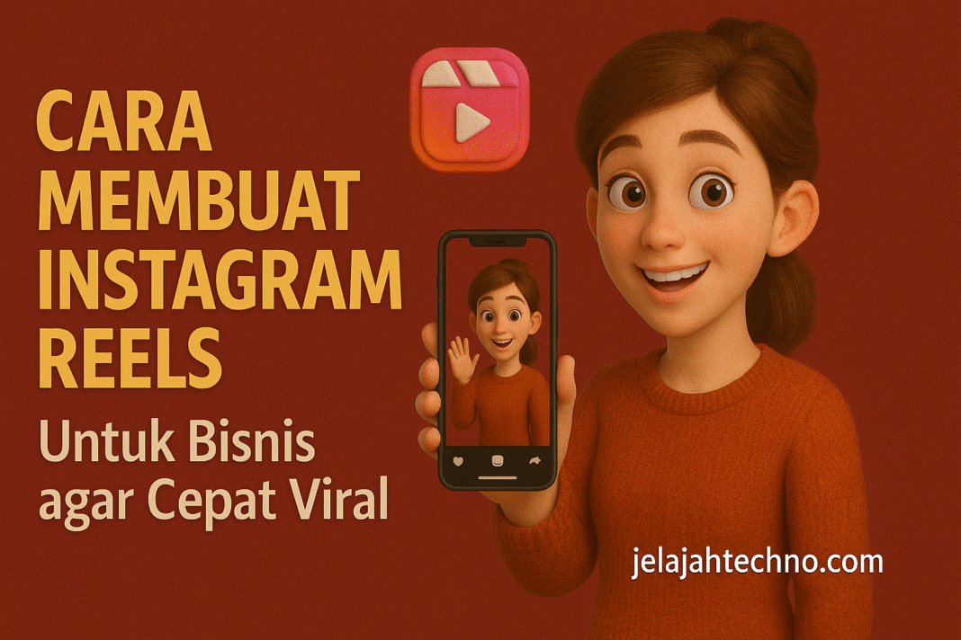 Pelajari langkah mudah membuat Instagram Reels bisnis yang menarik, kreatif, dan berpeluang viral. Tingkatkan engagement & penjualan.