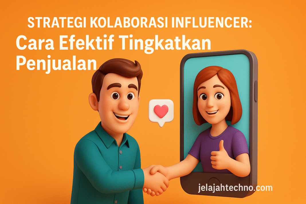 Pelajari strategi kolaborasi dengan influencer untuk meningkatkan awareness, engagement, dan penjualan brand Anda di Indonesia.