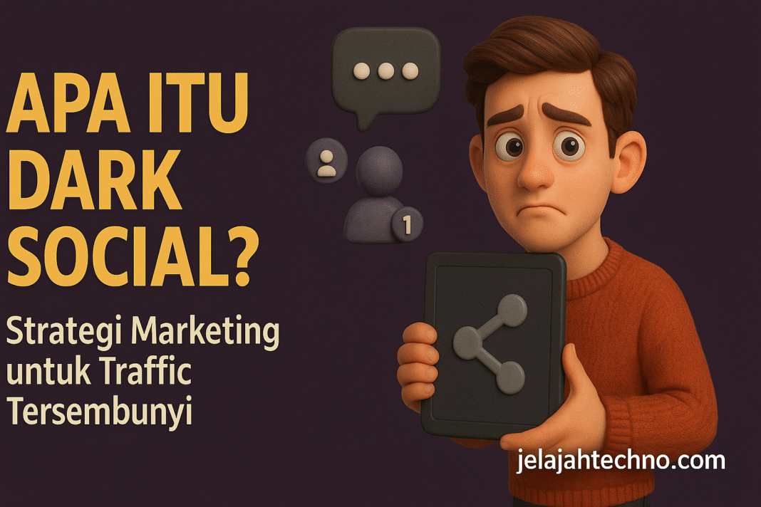 Penjelasan lengkap tentang dark social dan cara brand memanfaatkannya untuk meningkatkan konversi dan engagement di era komunikasi privat.