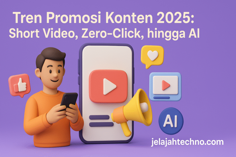 Update tren terbaru promosi konten. Optimalkan Reels/Shorts, featured snippet, dan AI tanpa kehilangan sentuhan manusia.