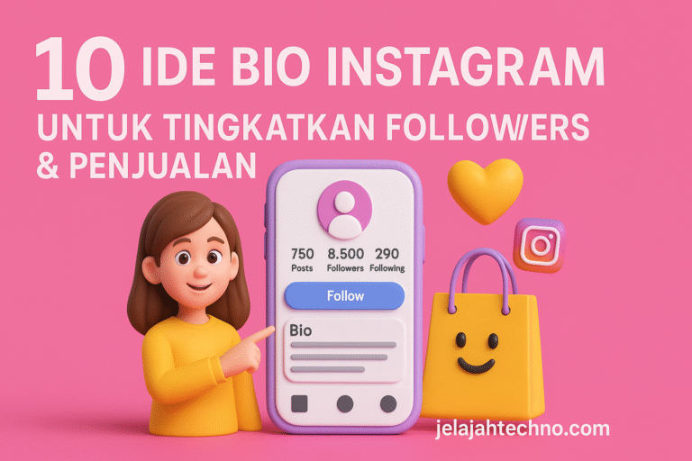 Gunakan ide bio Instagram ini untuk membuat akun bisnis Anda lebih menarik, relevan, dan mudah diingat oleh pelanggan.