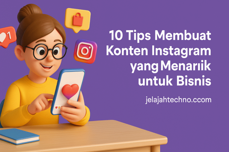 Bangun brand yang kuat di Instagram dengan konten kreatif. Dapatkan 10 tips praktis untuk meningkatkan interaksi dan engagement.