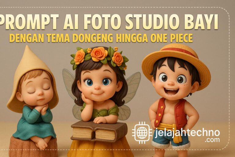 Prompt AI Foto Studio Bayi dengan Tema Dongeng hingga One Piece