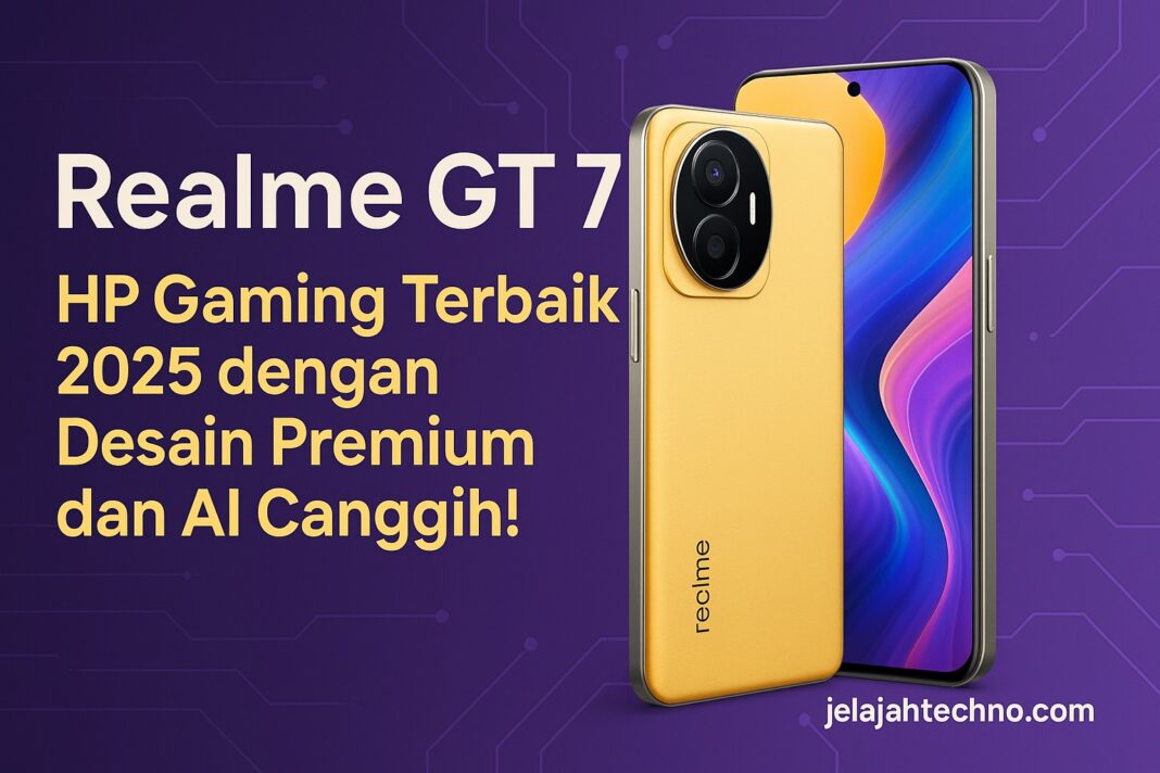 Realme GT 7: HP Gaming Terbaik 2025 dengan Desain Premium dan AI Canggih!