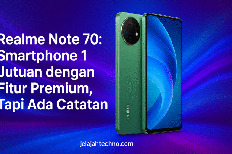 Realme Note 70 punya desain tangguh, NFC, dan layar 90Hz. Simak ulasan kelebihan dan kekurangannya sebelum kamu memutuskan beli.