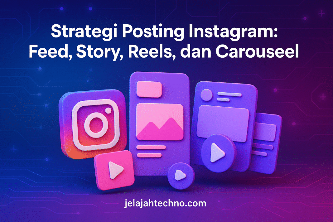 Ketahui jenis-jenis posting Instagram—feed, story, reels, carousel—beserta strategi terbaik agar brand Anda makin dikenal.