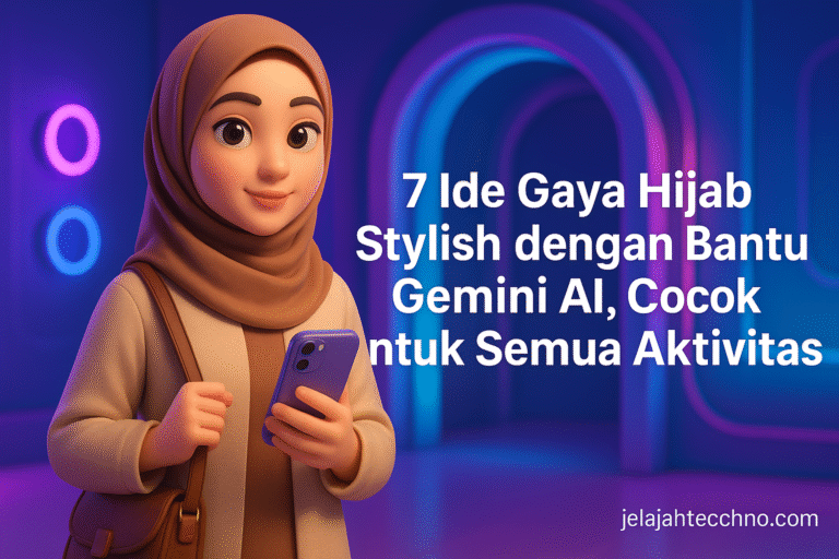 Gemini AI bisa bantu kamu temukan gaya hijab terbaik! Simak 7 inspirasi gaya berhijab dari kasual, formal, bohemian, hingga sporty.