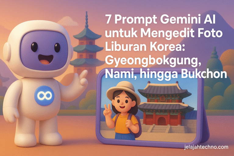 Pakai 7 prompt ini bisa jadi potret profesional. Gemini AI bantu wujudkan nuansa salju, musim gugur, hingga kehangatan kafe Korea estetik.