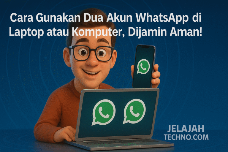 Ingin pakai dua akun WhatsApp di satu laptop? Ikuti panduan lengkap cara membuka dua akun WhatsApp di PC dengan mudah dan aman.