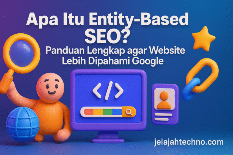 Pahami konsep Entity-Based SEO, cara kerja Google Knowledge Graph, dan langkah optimasi untuk hasil pencarian lebih relevan.