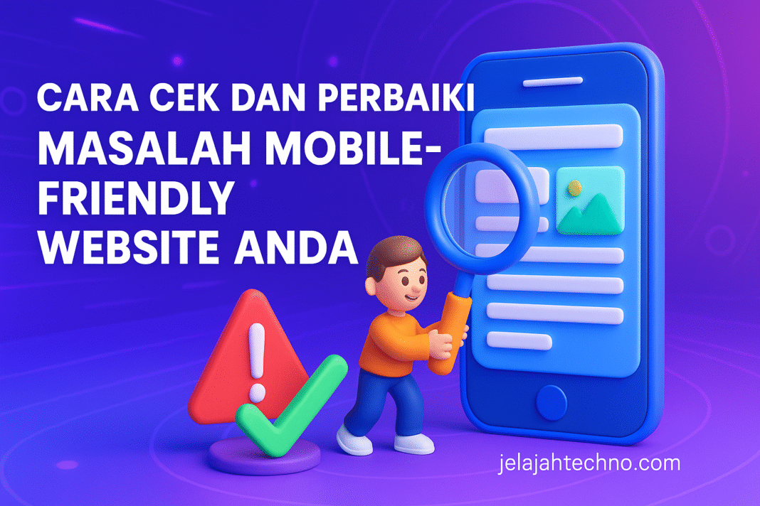 Gunakan panduan audit Mobile SEO ini untuk memeriksa apakah situs Anda sudah mobile-friendly. Ketahui cara memperbaiki tampilan, kecepatan, dan struktur.