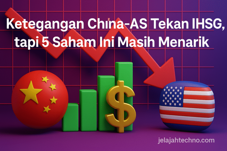 Hubungan dagang China-AS memengaruhi pasar Asia, termasuk IHSG. Namun, analis menilai masih ada peluang dari lima saham unggulan.
