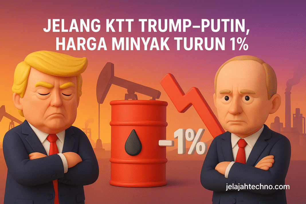 Harga minyak global tertekan di tengah ketidakpastian geopolitik dan lonjakan stok minyak AS yang melebihi ekspektasi pasar.