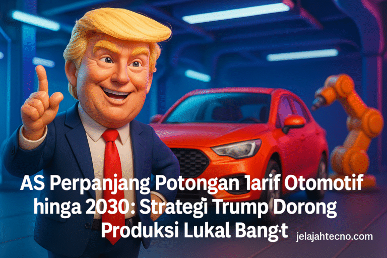 Kebijakan baru Trump memberi potongan tarif bagi produsen mobil, truk, dan mesin hingga 2030. Hal ini memperkuat ekonomi domestik.