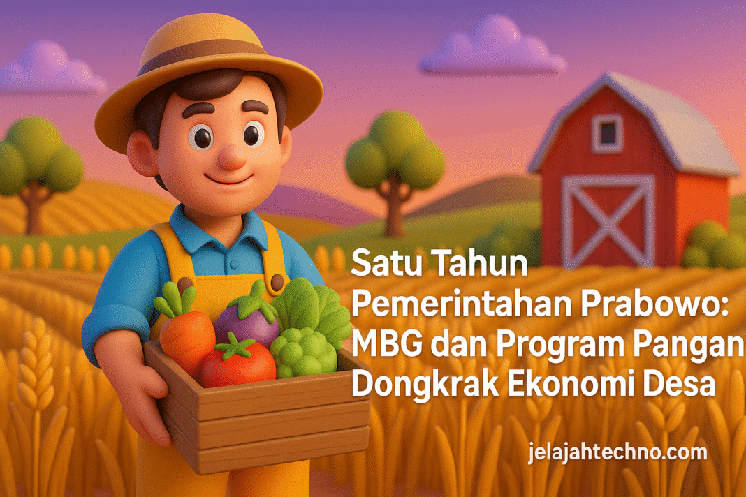 Program MBG dan kebijakan pangan nasional mulai menunjukkan hasil. Ekonomi desa tumbuh, lapangan kerja meningkat, dan kemiskinan menurun.