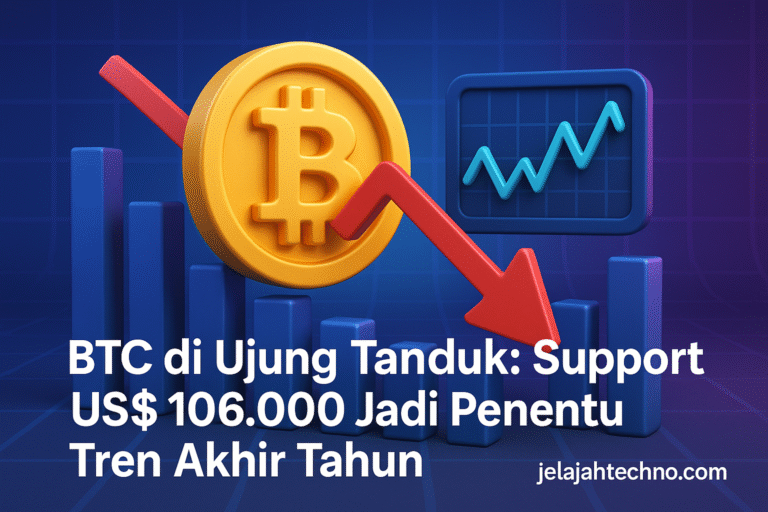 Harga Bitcoin melemah 4% dalam 24 jam, namun masih di atas EMA 200 hari. Apakah ini tanda koreksi besar atau peluang akumulasi baru?
