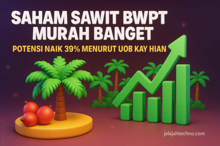 Dengan PER 17x, saham BWPT tergolong undervalued dibanding sektor agrikultur. UOB Kay Hian rekomendasikan beli di Rp155–Rp165, target Rp210.