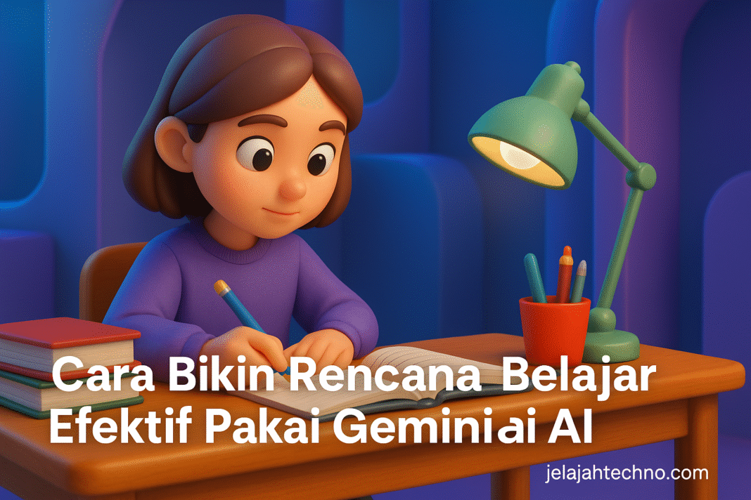 Cara Bikin Rencana Belajar Efektif Pakai Gemini AI