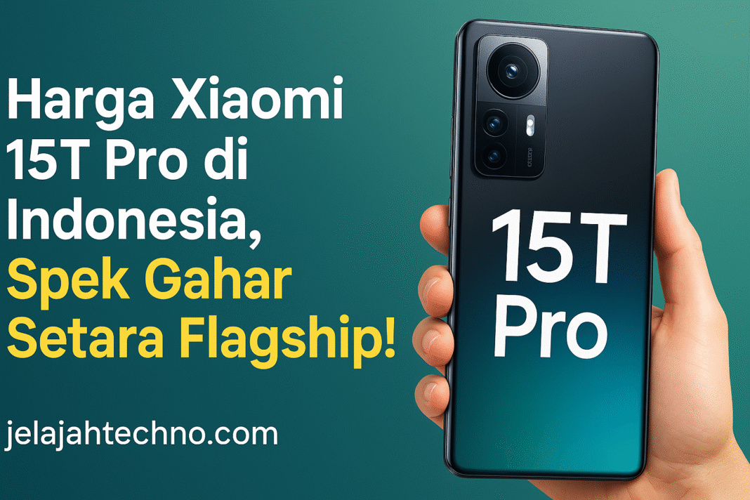 Xiaomi 15T Pro resmi meluncur dengan baterai jumbo 5500 mAh, layar 144Hz, dan kamera 50MP Leica. Simak harga dan fitur lengkapnya di sini.