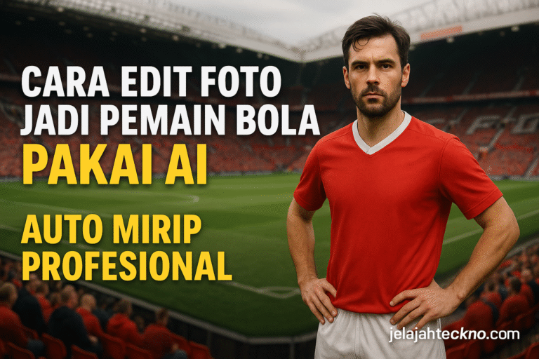 Ingin foto ala pesepak bola profesional? Yuk coba 10 prompt ala pemain bola, mulai dari selebrasi gol, angkat trofi, hingga konferensi pers.