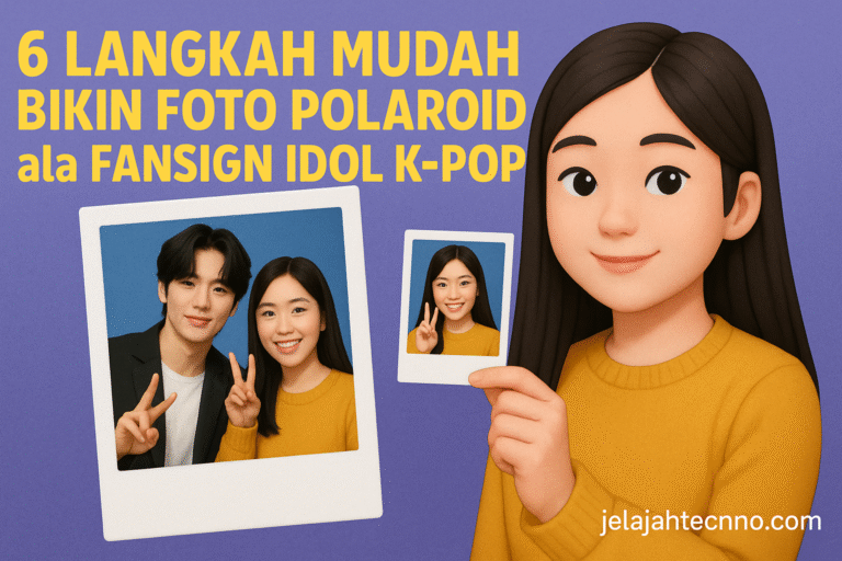 Ingin foto bareng idol K-Pop tanpa fansign? Coba trik bikin foto polaroid realistis pakai Gemini AI. Praktis, estetik, dan Instagramable.