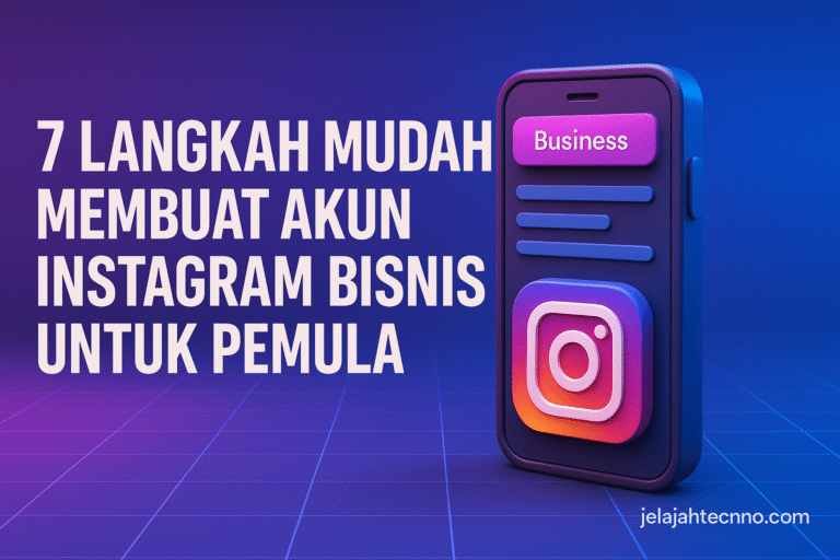 Baru mulai usaha? Ikuti panduan 7 langkah mudah membuat akun Instagram Bisnis agar profil Anda siap bersaing di dunia digital.