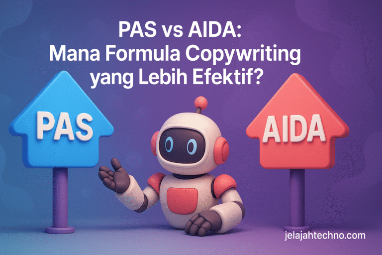 Temukan perbedaan dua formula copywriting paling populer dan cara menggunakannya untuk konten iklan modern.